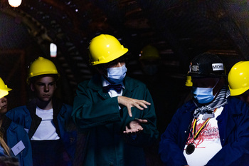19.06.21 Visite de la mine de Blegny à l'occasion des 75 ans des accords charbon