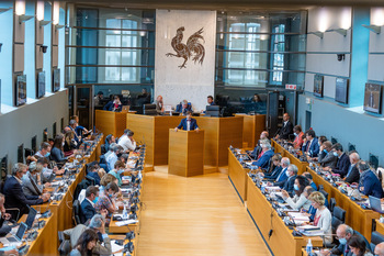Parlement de Wallonie, discours sur les inondations